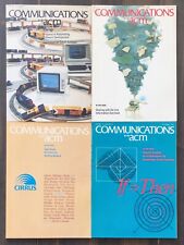1985 Communications Of The ACM - Lot of 4 (Jun, Jul, Aug, Sep) picture