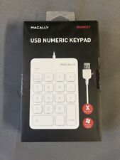 Macally Numeric Keypad * for Mac or Windows, USB, white color picture