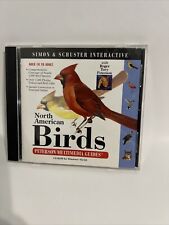 Simon & Schuster CD North American Birds w/ Roger Tory Peterson Win 95 & 98 picture