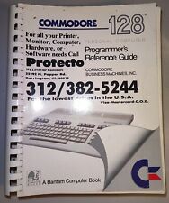 Vintage Commodore 128 Programmers Reference Guide Bantam Book ~9.25