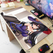 70x40cm Genshin Impact Girls Mouse Pad Keyboard Mice Game Mouse Play Mat Y20 picture