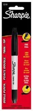 (36) SHARPIE 32101 Twin Tip Black Fine Ultra Point Permanent Marker Pens picture