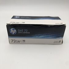 NOS HP DAT 72 Data Cartridge 10 Pack READ picture