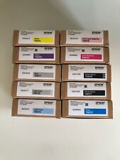 Set of 10 Empty Authentic Epson Ultrachrome Ink Cartridges for SC-P900 Printer picture