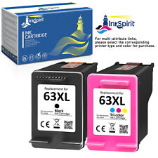63 XL Ink Cartridge for HP 63XL OfficeJet 3830 4650 4655 5200 5230 5255 5258 lot picture