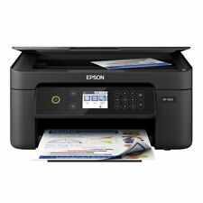 LOT OF THREE (3) Epson XP-4105 Wireless Printer w Ink - OPEN BOX BUT SEAL ON picture