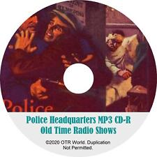 Police Headquarters OTR Old Time Radio Shows MP3 On CD 61 Episodes picture