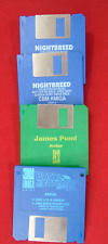 3 Amiga Games: James Pond, Nightbreed, Back to the Future 2, 3.5
