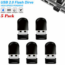 5 Pack Mini USB 2.0 Flash Drive Thumb Memory Stick Pendrive 64GB 32GB 16GB 8GB picture