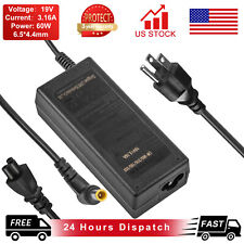 60W 19V Replacement AC Adapter Charger For 32” LG LED LCD Monitor TV 32MA68HY-P picture