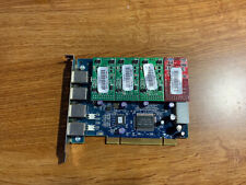 Digium TDM400P 4 port TDM To PCI PBX Card W/1 FXO & 3 FXS cards picture
