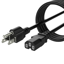 Replacement AC Wall Plug Cable Cord For Computers Monitor TV Printer picture