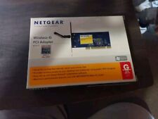 Netgear 54 Mbps Wireless-G PCI Adapter WG311v3 Open Box w/ CD Manual Warranty picture