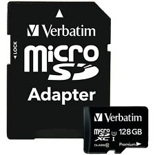 VERBATIM 44085 128GB Premium microSDXC Card with Adapter picture