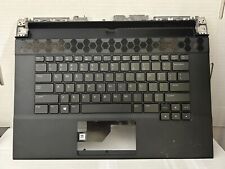 Genuine Dell Alienware M15 R4 Palmrest US English Backlit Keyboard P/N- T17R7 picture