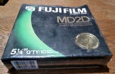 Fuji Film 5 1/4 Floppy Disc 10 New Old Stock picture