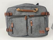 CoolBELL Convertible Canvas Messenger bag crossbody 18” Laptop Bag picture