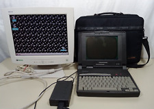 Vintage Compaq Contura 4/25 Laptop Win 95 MS-DOS 200MB HDD 2MB RAM w/Power Case picture