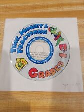 Time, Money & Fractions Grades 1-2 School Zone Disc ONLY picture