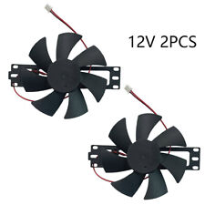 2PCS DC 12V Universal Case Cooling Fan for Induction Cooker Repair USA SELLER picture