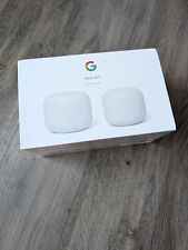Google Nest Wifi Mesh Router and 1 Point Snow New GA00822-US picture