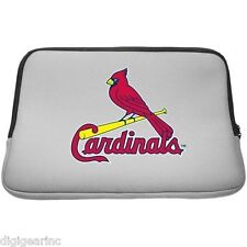 MLB St. Louis Cardinals Laptop Sleeve Case Bag 15.6