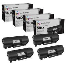 LD 50F1X00 Extra HY Black Toner Cartridge Set of 4 for Lexmark MS315 MS410 MS415 picture