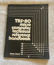 TRS-80 Micro Computer Technical Reference Handbook First edition First printing picture