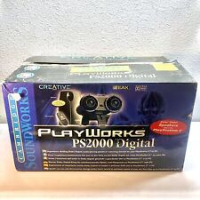 Creative Cambridge Soundworks PS2000 Digital Dolby Speakers PlayStation 2 - NEW picture