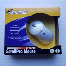 Vintage 2002 Memorex PS/2 ScrollPro Wired Computer Mouse  Part # 3202 2382 New picture