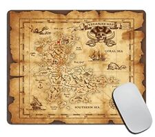 Office Mouse Pad CustomSuper Detailed Pirate Treasure Map Personality Desings... picture