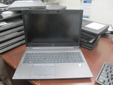 HP ZBook 15 G6 15.6  i7 9850H 2.60Ghz 32GB 512GB SSD Ubuntu Laptop w/ AC picture