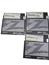 Vintage Zenith Heath Heathkit HDOS 2.0 Operating System on 3x 5.25