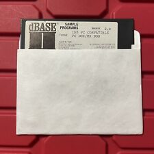 dBASE II Sample Programs IBM Compatable SD 8” Floppy Untested Vintage 1981 picture