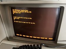 Vintage 1984 IBM 5155 Portable Personal Computer WORKS PC Powers On Power Cord picture