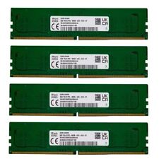 Hynix 32GB (4X8GB) DDR5 DDR5 4800MHz PC5-38400 UDIMM Memory Ram HMCG66MEBUA084N picture
