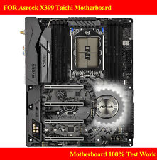 FOR Asrock X399 Taichi Motherboard ADM TR4 Triple M.2 Slot 128GB 100% Test Work picture