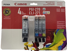 4 packs Genuine Canon PGI-270 CLI-271 Setup Ink Cartridges Sealed pack picture