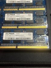 ELPIDA 4GB (2x2GB) - DDR3 Laptop Memory - 2GB 2Rx8 PC3-10600S-9-10-F1 picture