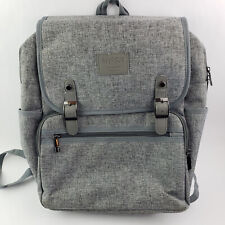 HFSX Backpack Bookbag Laptop Bag for Women Men Vintage Grey Back Pack EUC picture