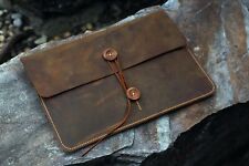 Vintage leather 2022 new macbook Air sleeve case for Macbook Pro 14 16 15 13 picture