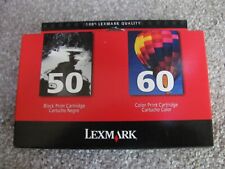 Genuine Lexmark 15M2327 Black & Color 50/ 60 Ink Combo Pack Brand New picture