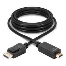 LINDY 36920 0.5m DisplayPort to HDMI 10.2G Cable, Black picture