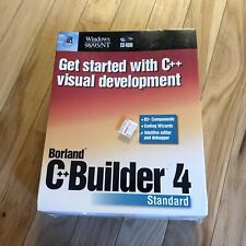 Borland C++ Builder 4 Standard New Sealed CD-Rom Windows 98/95/NT 85+ Components picture