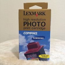 Lexmark High Resolution Photo Print Cartridge 12A1990 - New - Genuine - Sealed picture