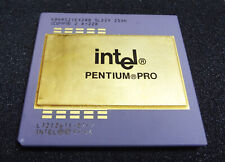 Vintage Intel Pentium Pro 200 MHz 256K KB80521EX200 SL22V Socket 8 Collectible picture