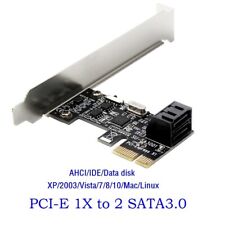 PCI Express PCIe to SATA3.0 2-Port SATA III Expansion Controller Adapter Card 6G picture