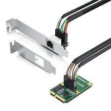 2.5G Gigabit Network Card Mini PCIe to RJ45 30cm w/RTL8125BG CON & LED Light picture