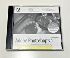 Adobe Photoshop 5.0 Limited Edition (PC / Mac, 1998) With CD Key - For Bundles picture