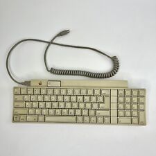 Vtg Apple Desktop Bus Keyboard w/ Cable for Apple IIgs A9M0330 - Tested - READ picture